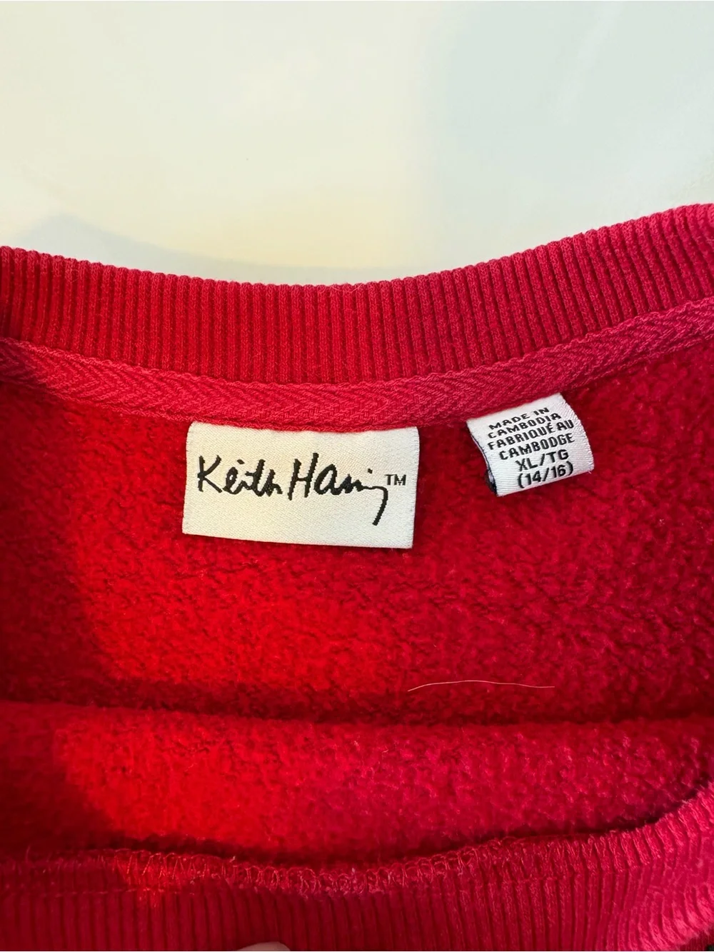 Keith Haring Graphic Crewneck Sweatshirt Kids XL 14-16 - Picture 6 of 10